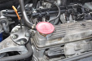 (Bild für) DICHTUNG FÜR/KOMPATIBEL ZU VERSCHLUSS ÖLEINFÜLLSTUTZEN VERSCHLUSSDECKEL ÖLDECKEL SKODA FELICIA FABIA O.E. TEILENUMMER ZU VERGLEICHSZWECKEN: 047103487