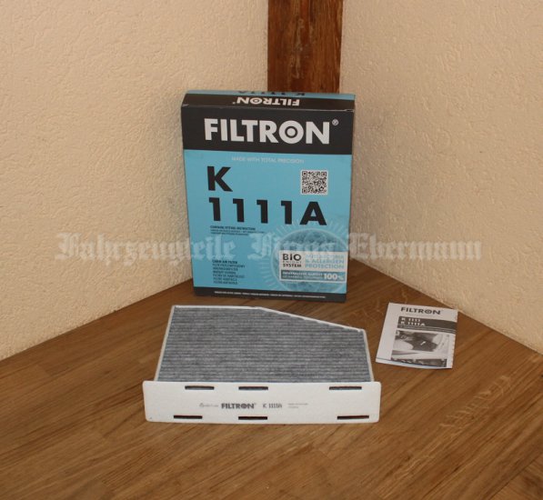 Innenraumluft Filtron K1111A für AUDI MERCEDES-BENZ SEAT SKODA VW Filter 