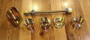 (Bild für) HINTERACHSWERKZEUG FÜR/KOMPATIBEL ZU ACHSSCHEKEL HINTERACHSE TESLA MODEL 3 Y 